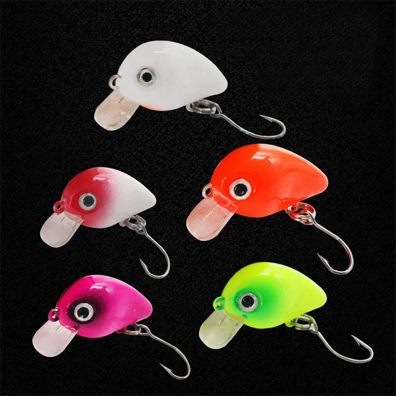 

2PCS Crankbait Fishing Lure 29mm 1.6g Crank Bait Hard Baits Topwater Artificial Wobbler Bass Japan Fly Fishing Accessories Peche