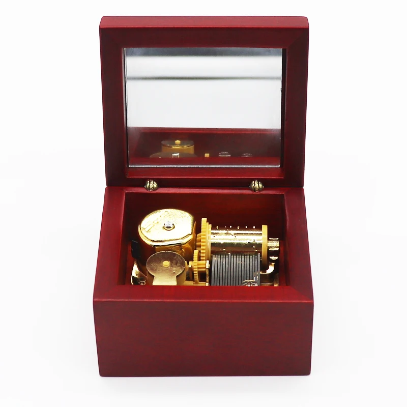 Exquisite Wooden Music Box Tune of Castle in the Sky Gift For Christmas/Birthday/Valentine's day | Дом и сад