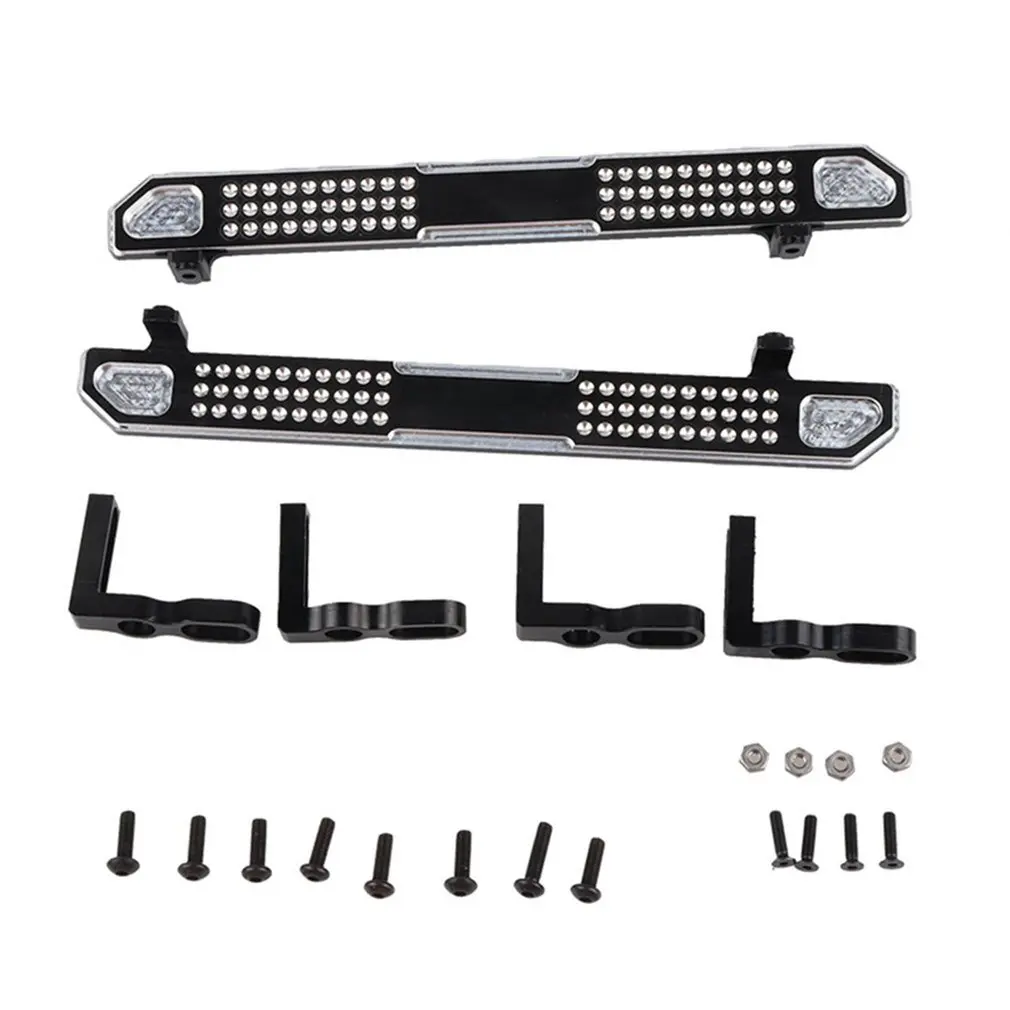 

Remote Control Car Accessory For TRX4 Metal Rock Sliders Pedal For 1/10 Remote Control Car For Traxxas TRX-4 Upgrade Parts