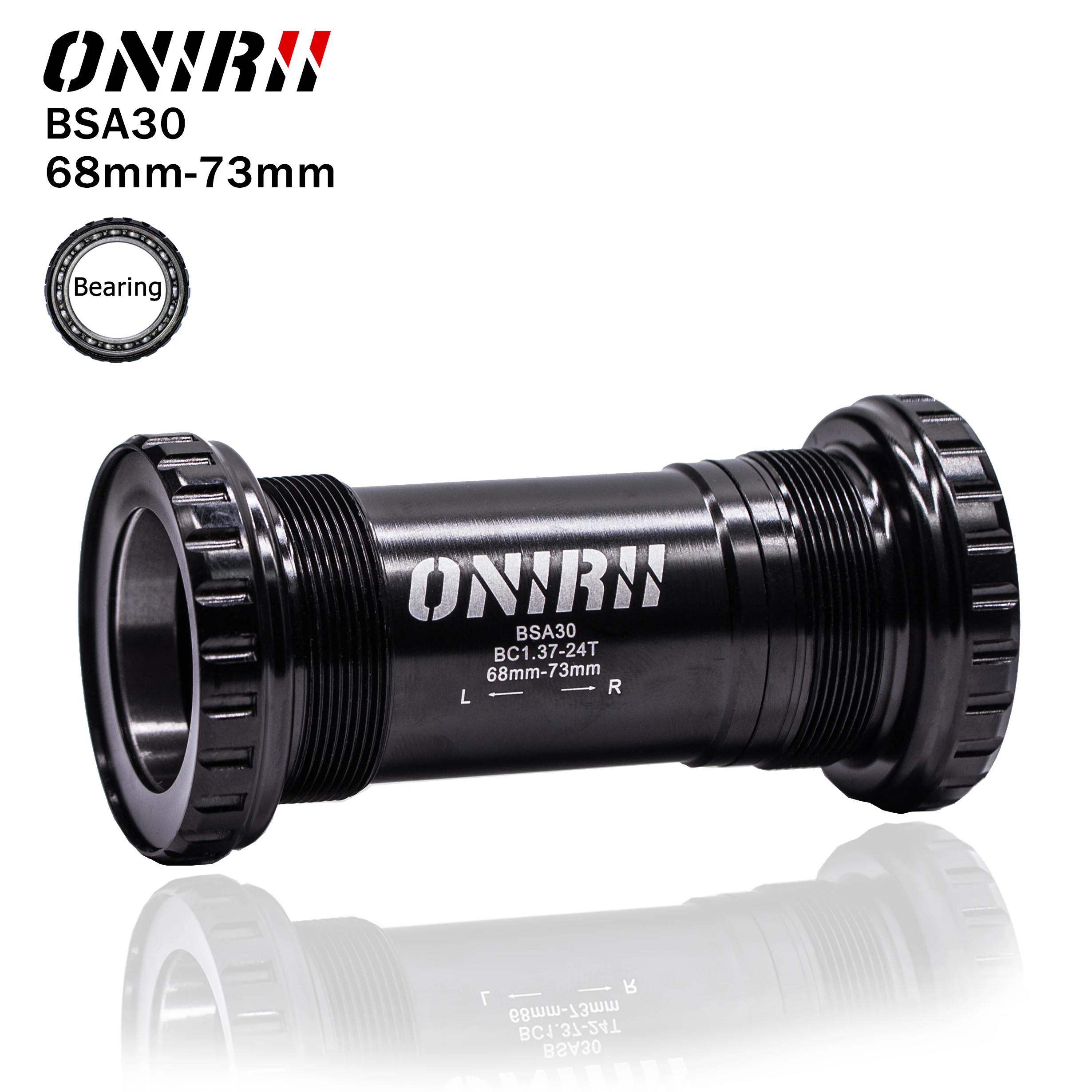 ONIRII BSA30 BB30 кареток BSA68 BSA ISO 68 мм/73 мм MTB дорожный велосипед Кривошип велосипеда