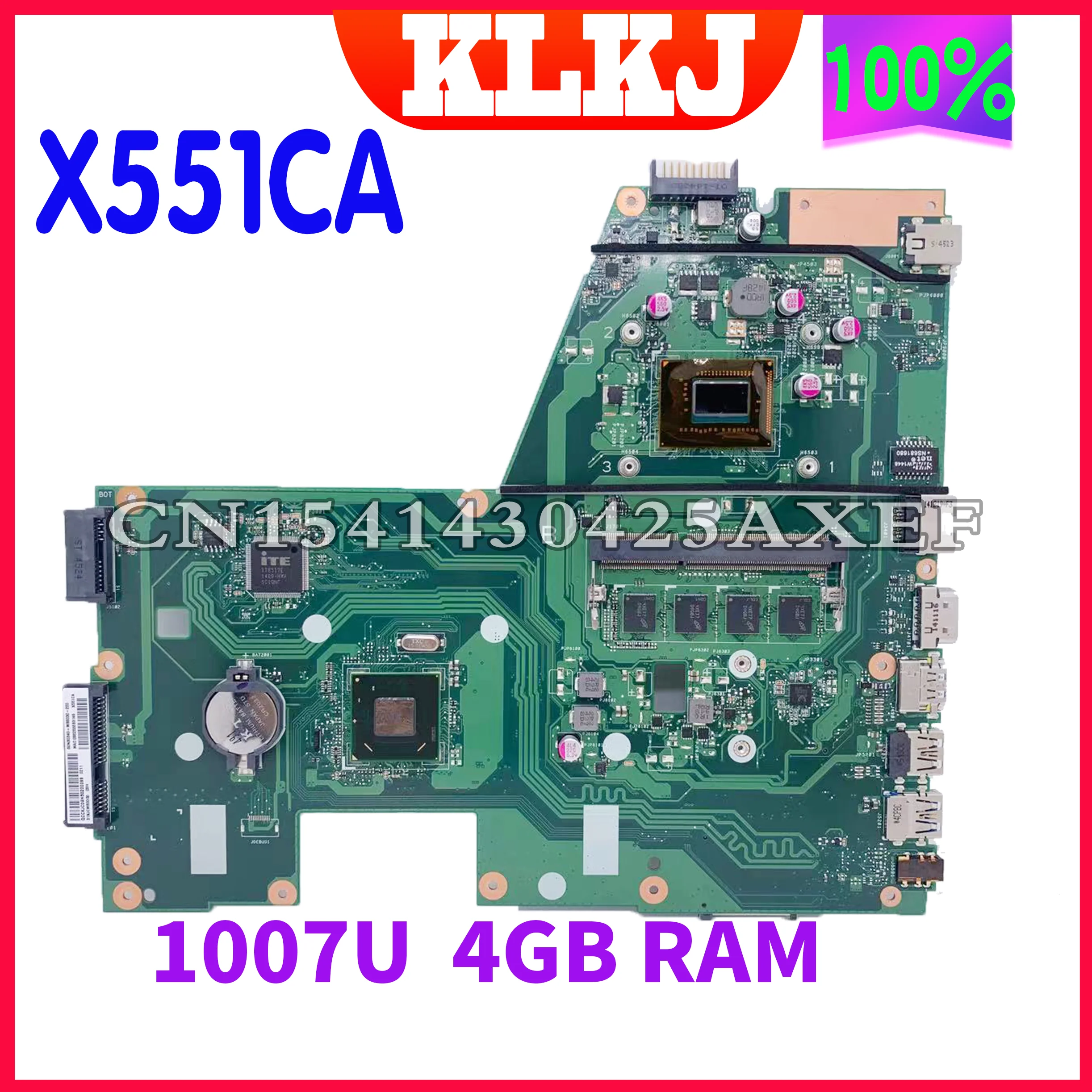   Dinzi X551CA   ASUS X551CAP X551C X551CA,   1007U 4GB-RAM