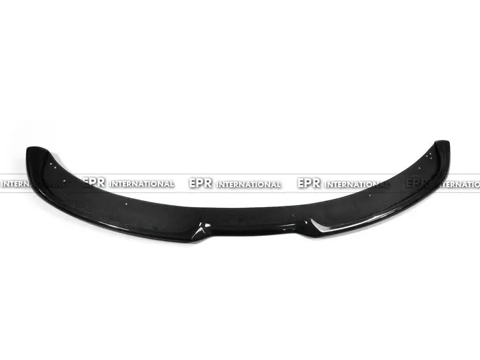 

For BMW Mini Cooper 11y~ R56 Duell AG Carbon Fiber Front Bumper Under Spoiler Glossy Fibre front Lip Car-Styling