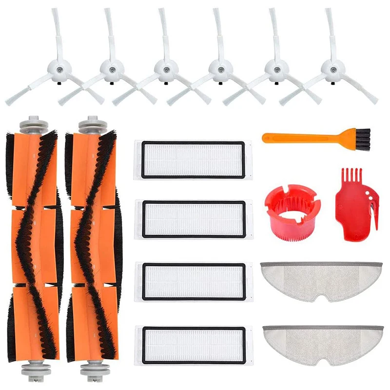 

Suitable for Millet Sweeper Accessories Side Brush Stone S50 S51 Small Tile Main Brush Rag