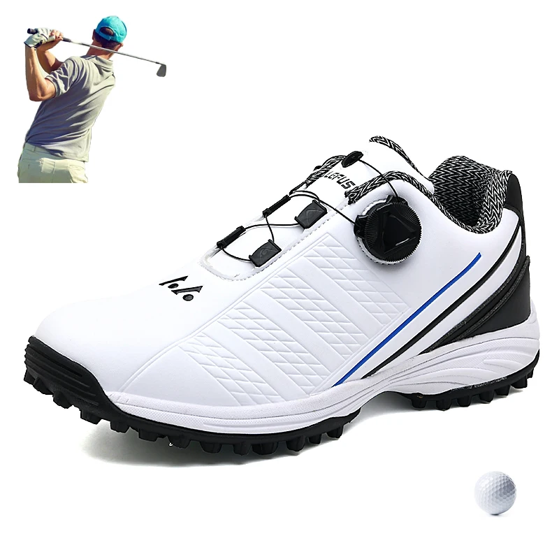 

Men Golf Shoes Professional Golfer Sport Sneakers Mens Athletics Golf Turf Sneakers Grass Golfing Shoes Male Walking Sneakers