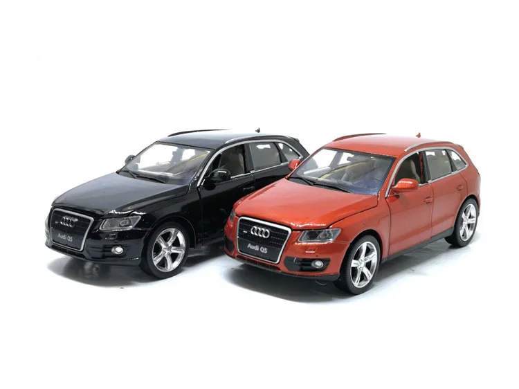 Литая игрушка модель 1:32 Масштаб Audi Q5 спортивный внедорожник автомобиль с вытягиванием назад звуковой светильник детский подарок коллекция