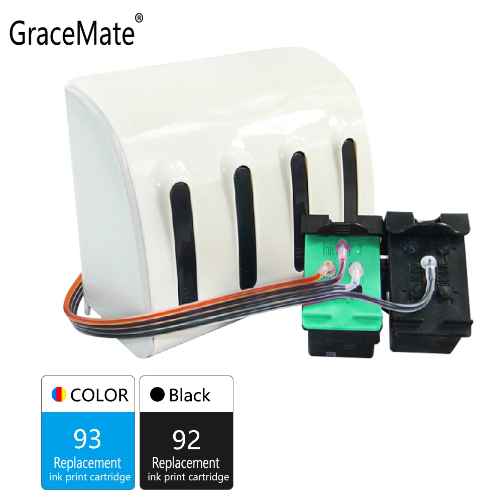 GraceMate СНПЧ Замена для HP 92 93 цветной картридж DJ 5440 5442 5443 D4160 PSC 1510 принтер|ciss for hp|hp