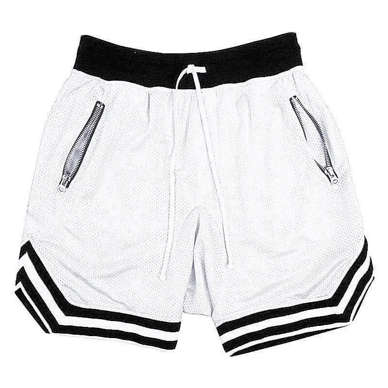 

Brand Shorts Mens Bodybuilding Fast Dry Boardshorts Joggers Knee Length Sweatpants Summer Male Gyms Fitness Workout Beach Short