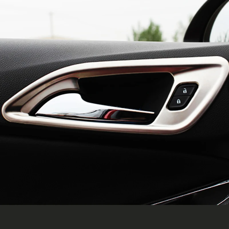 

A Little Change Car Inner Door Handle Frame Circle Protection Trim Sticker for Chevrolet Cruze 2016