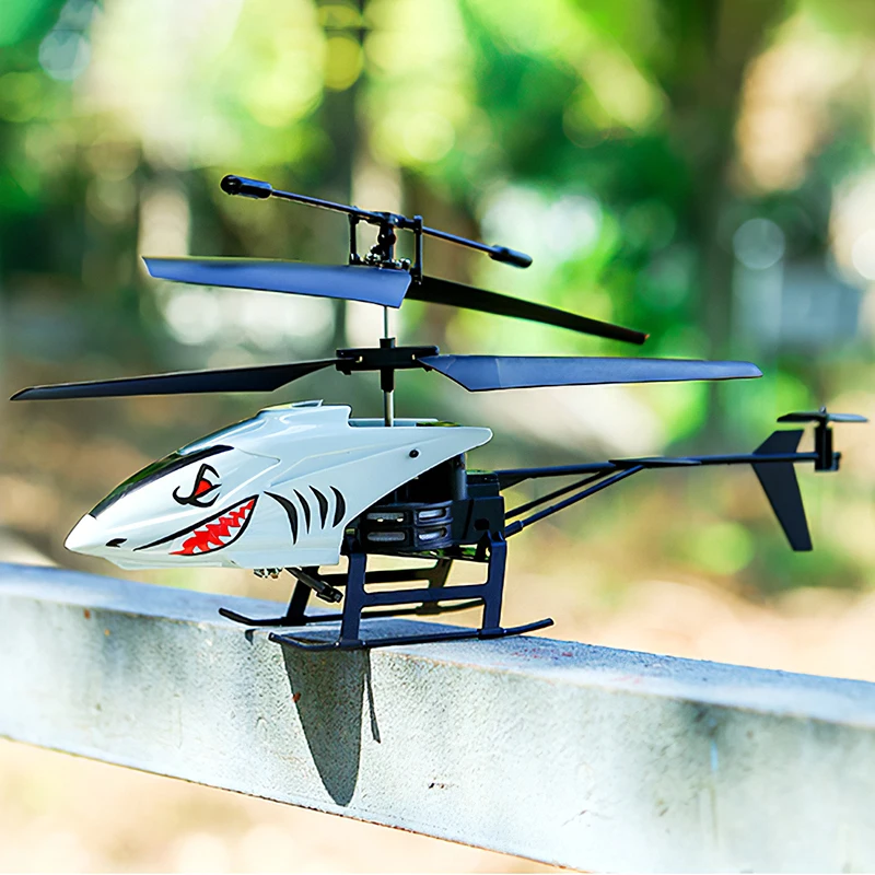 

Wireless Remote Control Alloy Aircraft Helicopter Toy Anti-Collision Children Plane Toys