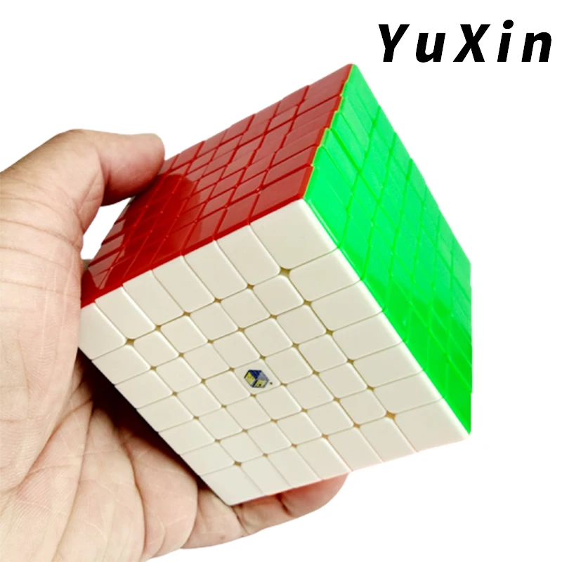 

Yuxin Huanglong 7x7x7 cube Stickerless magic cubes puzzle 7 Layers 7x7 cube magico cubo gift toys Yuxin Huanglong magic cube