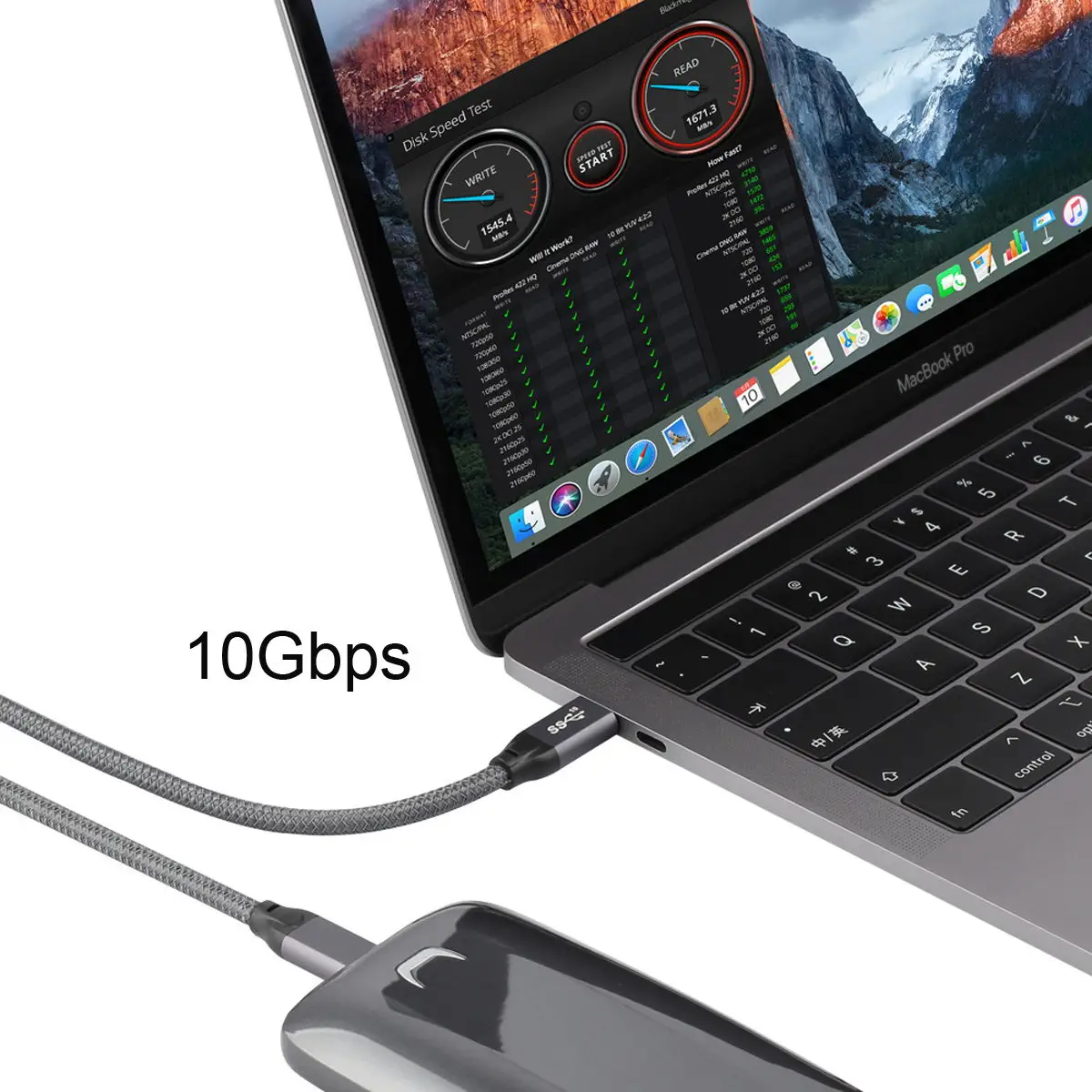 USB-C USB 3 1 Type C Gen2 штекер-штекер для передачи данных 100 Вт Кабель с E-маркером 10 Гбит/с