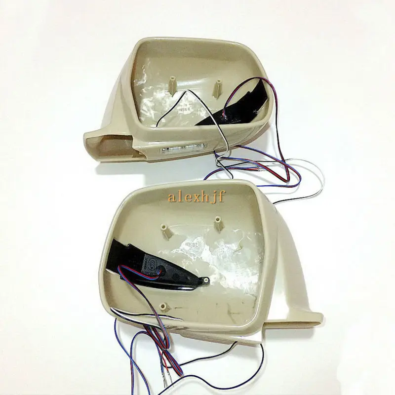 Светодиодные лампы для зеркала заднего вида + крышка желтые Сигналы поворота