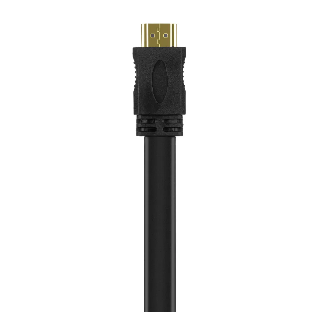 1 4 V Высокая Скорость 1.4a HDMI видео аудио плоский кабель HD ТВ-Черный беспроводная