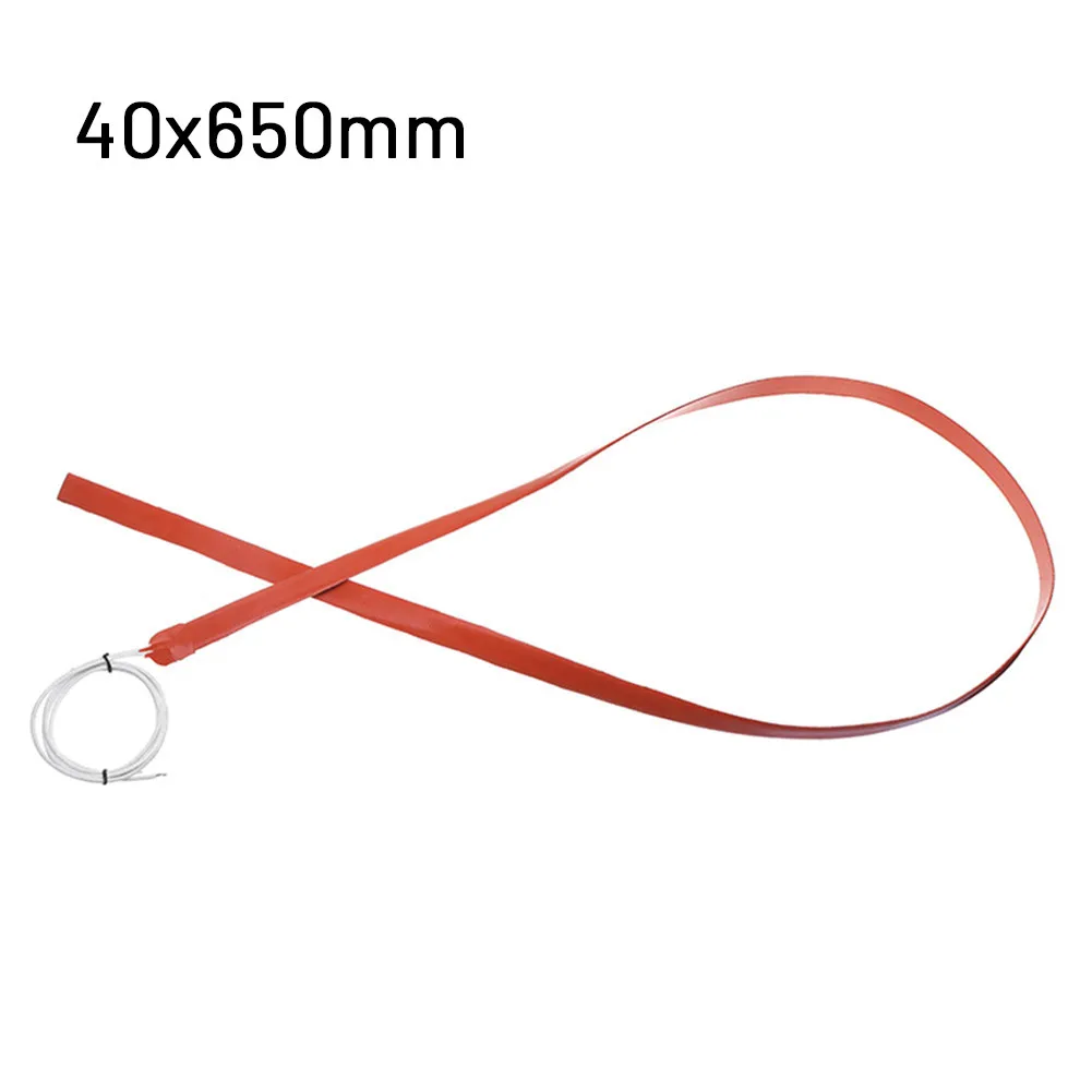 

1 Pc silicone heating pad heating element 60*650mm/40*650mm 150W 12V de-icing windshield silicone heating piece