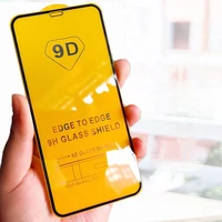 3pcs 9d full tempered glass for iphone xs max xr6 7 8plus screen protector for iphone11 12 13 mini pro max protective glass film
