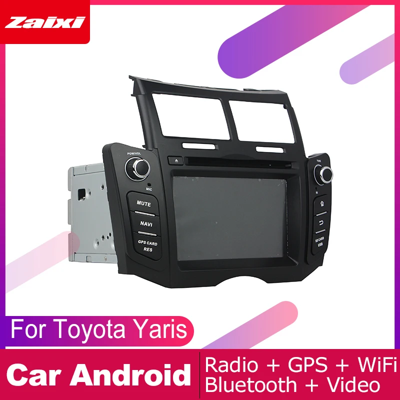 Головное устройство 2din для Toyota Yaris 2005 ~ 2011 аксессуары Android автомобильное радио