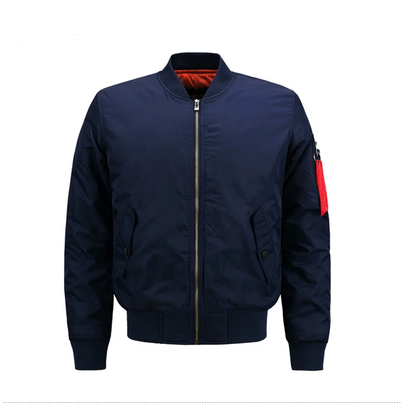Осенне зимняя новая модная брендовая мужская повседневная куртка бомбер
