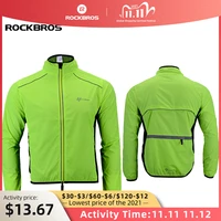 rockbros cycling jacket bicycle men jersey breathable clothing mtb women windproof reflective quick dry coat sports equipment