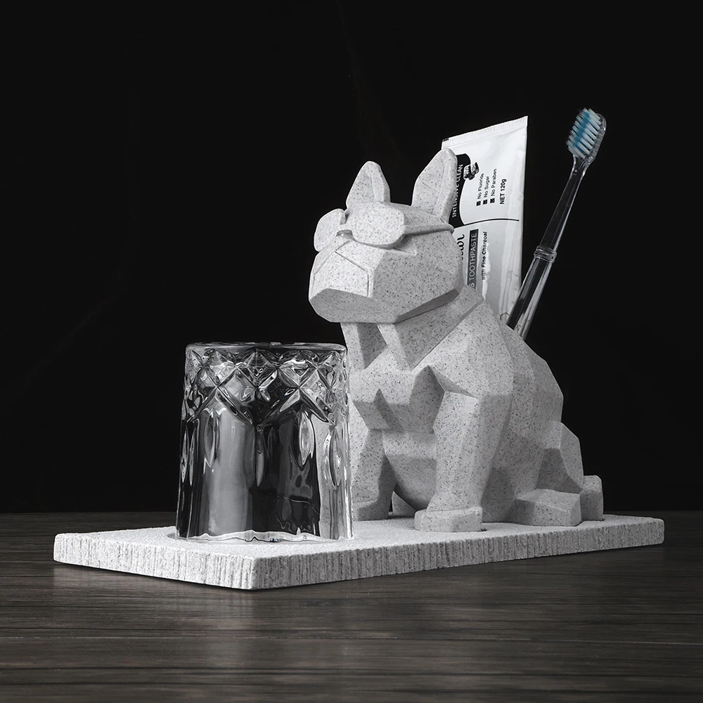 

Креативный бесшовный держатель для зубной щетки, креативный держатель для зубной щетки в форме собаки, аксессуары для ванной комнаты