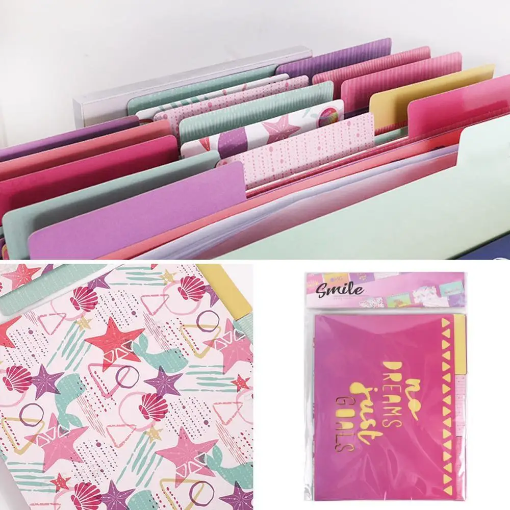 А4 декорированные папки для файлов упаковка из 9 шт. декоративные различные