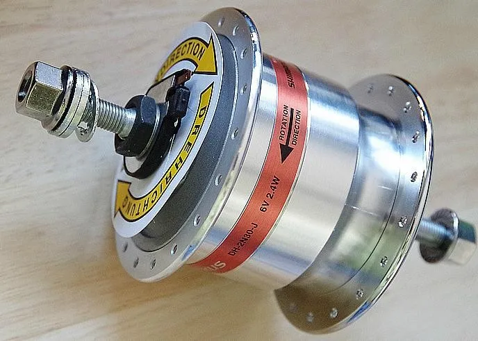 DH-2N30 Динамо-втулка ступицы велосипеда 28H 6V 2,4 W 100mm 2N30