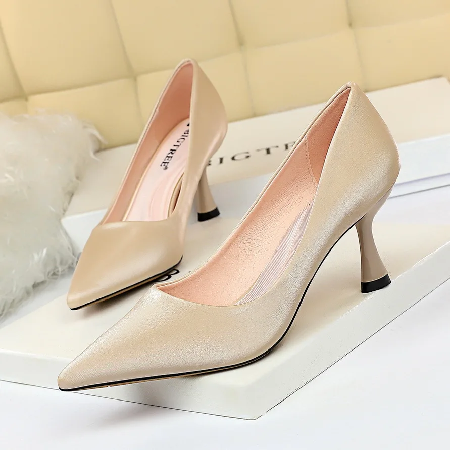 

Sexy High Heels Woman Pumps Fashion High Heel Women Shoes Elegant Female Wedding Pump Women's shoe Plus Size