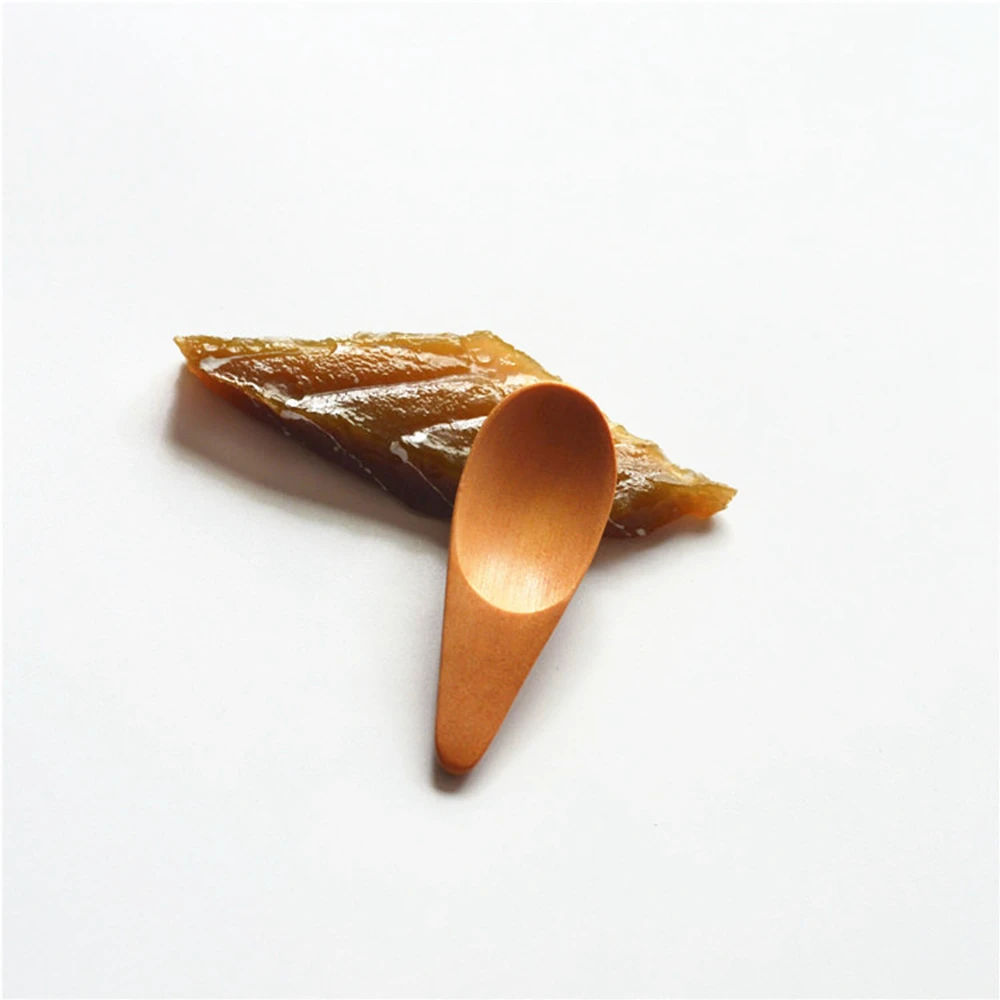 

Creative Small Wooden Spoon 7X2.5Cm Tea Spoon Mini Milk Powder Spoon Coffee Spoon Custom Wood Cutlery Kitchen Accessories