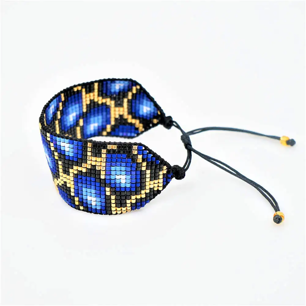 Go2boho Тила бусы браслет женский синий черепаха узор браслет MIYUKI ювелирные изделия Лето бохо шик Pulseras Mujer Bileklik 20
