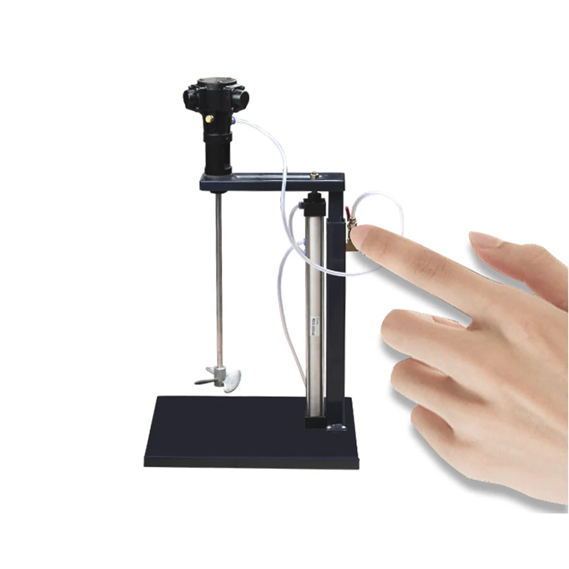 

5 Gallons 20L Pneumatic Paint Mixer Automatic Lifting Air Agitator Blender Stirrer Ink Glue Mixing Machine