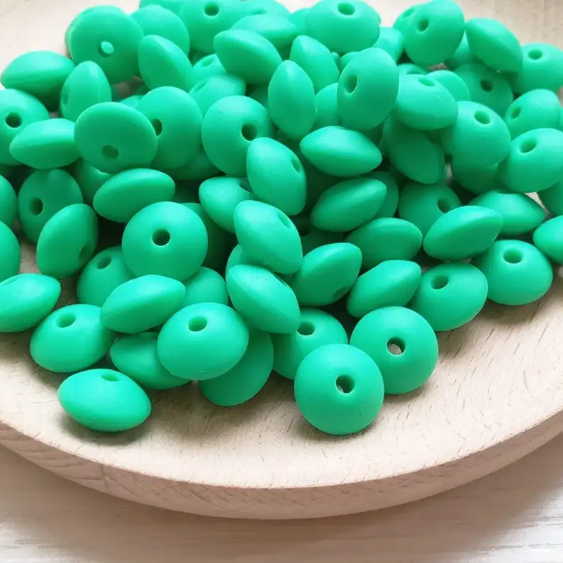 100 шт. силиконовые бусины для зубов 12 мм | Мать и ребенок