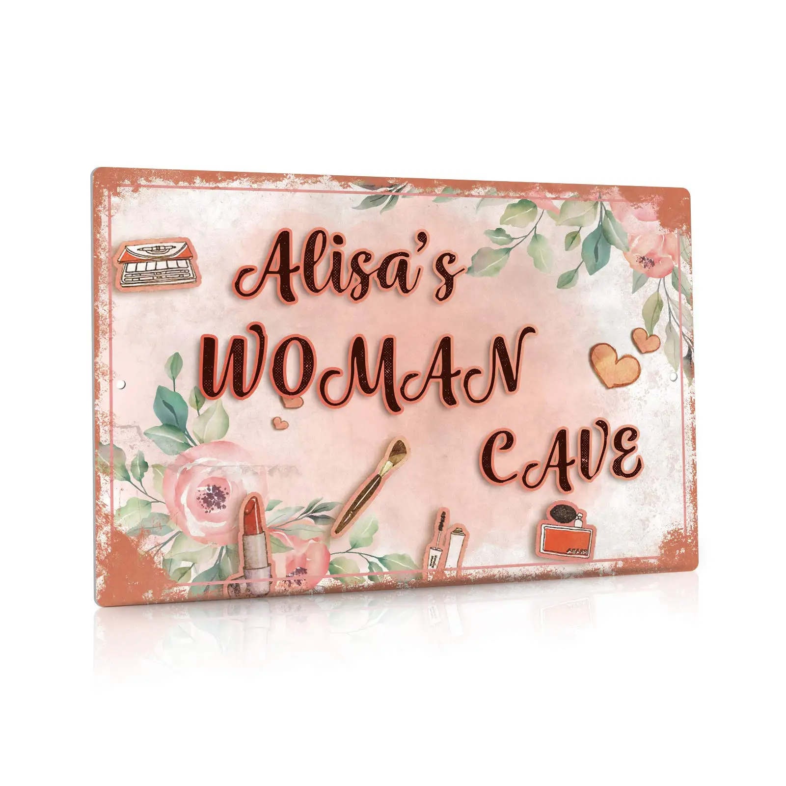 

Decor Personalized She Shed Metal Sign,8"x12" Industrial Grade Aluminium, Rust-Free, Indoor/Outdoor,Custom Gifts for