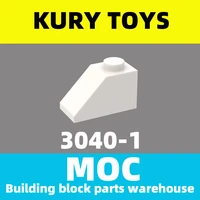 kury toys diy moc for 3040 building block parts for slope 45 2 x 1 for slope