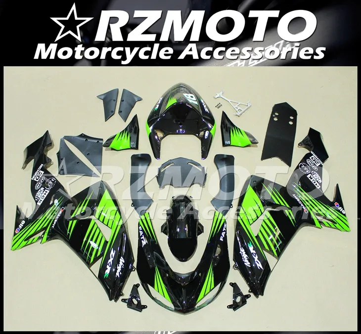 Новый ABS весь обтекатели комплект подходит для Kawasaki Ninja ZX 10R ZX10R 2006 2007 06 07 кузова из