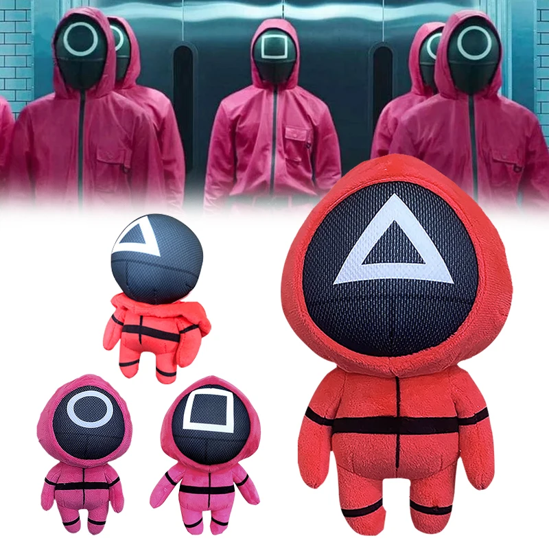 

Новая игра «кальмар», плюшевая кожа, корейский Забавный мультяшный кальмар, игра, персонаж, плюшевая игрушка, подарок на Хэллоуин, Рождество...