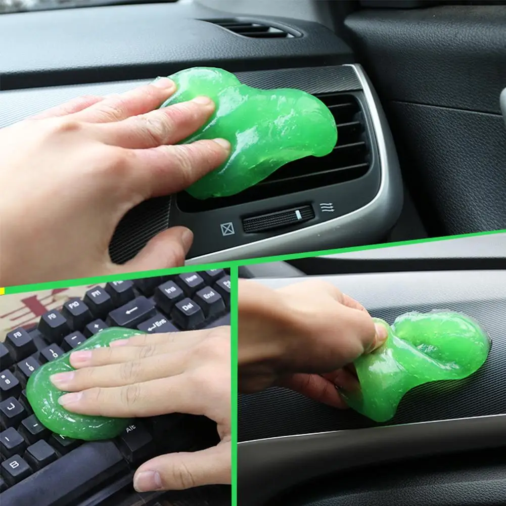 Новая клейкая панель для очистки автомобиля инструмент клавиатуры с