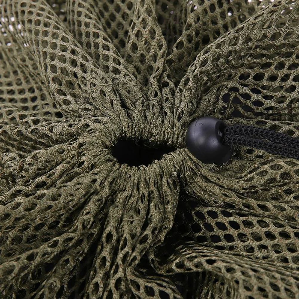 Гусиная быстросохнущая уличная сетка на шнурке большой емкости из полиэстера