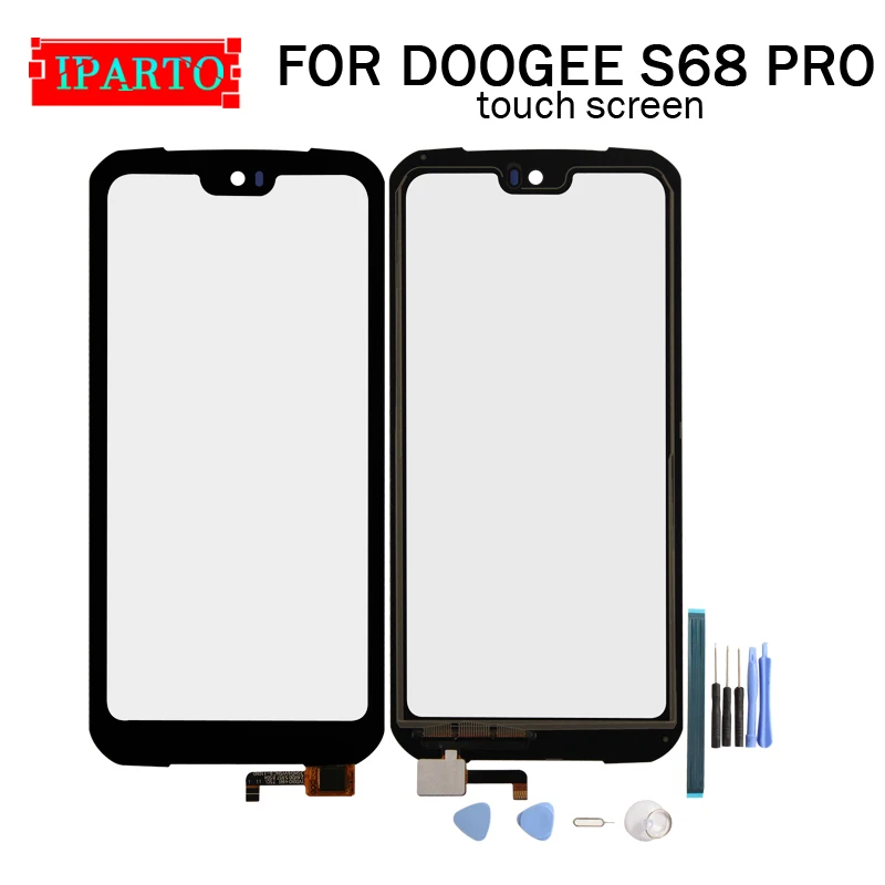5 9 дюймов DOOGEE S68 PRO сенсорный экран Стекло 100% гарантия оригинальный дигитайзер