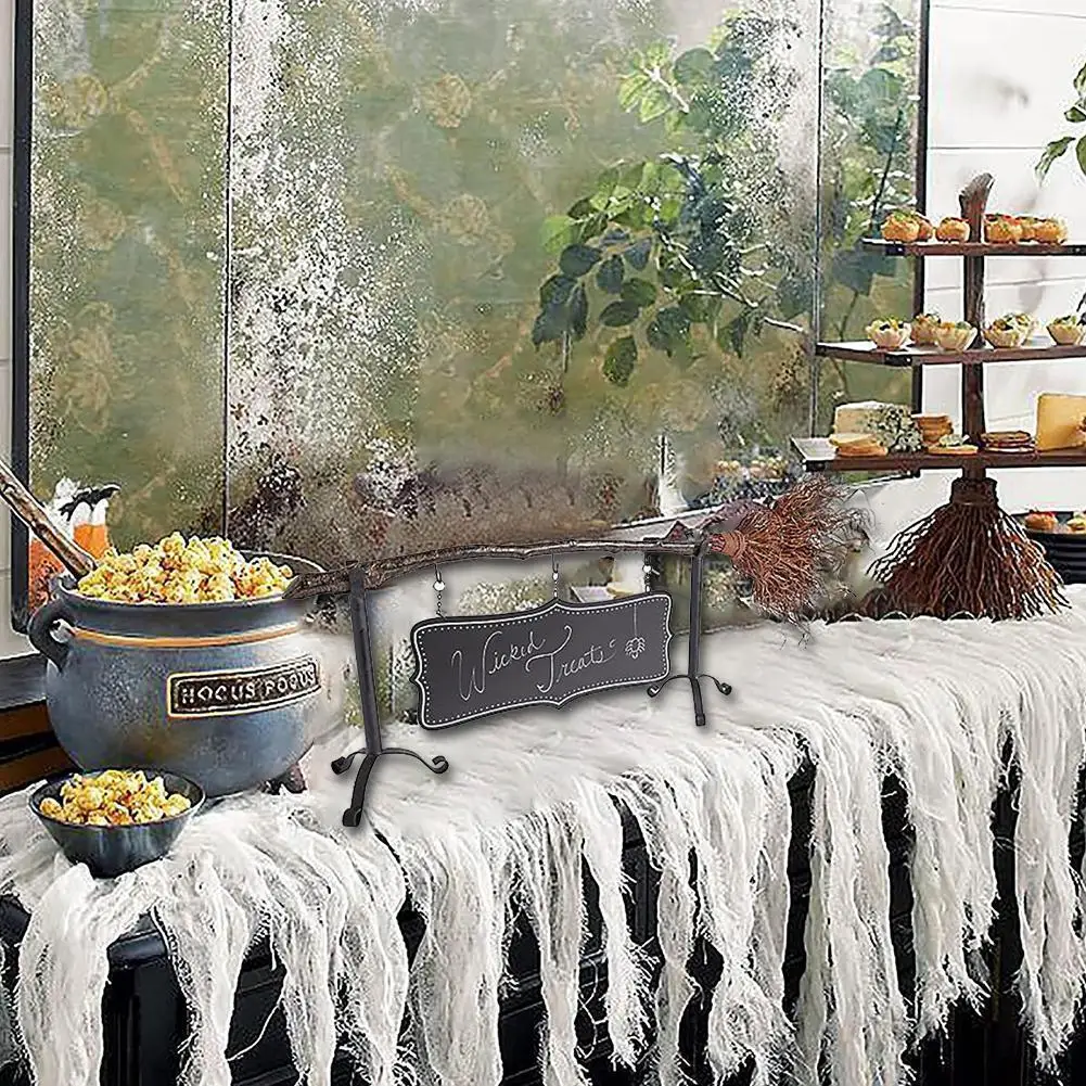 

Подставка для закусок Broomstick, чаша для закусок с ведьмой, чаша для закусок для вечерние