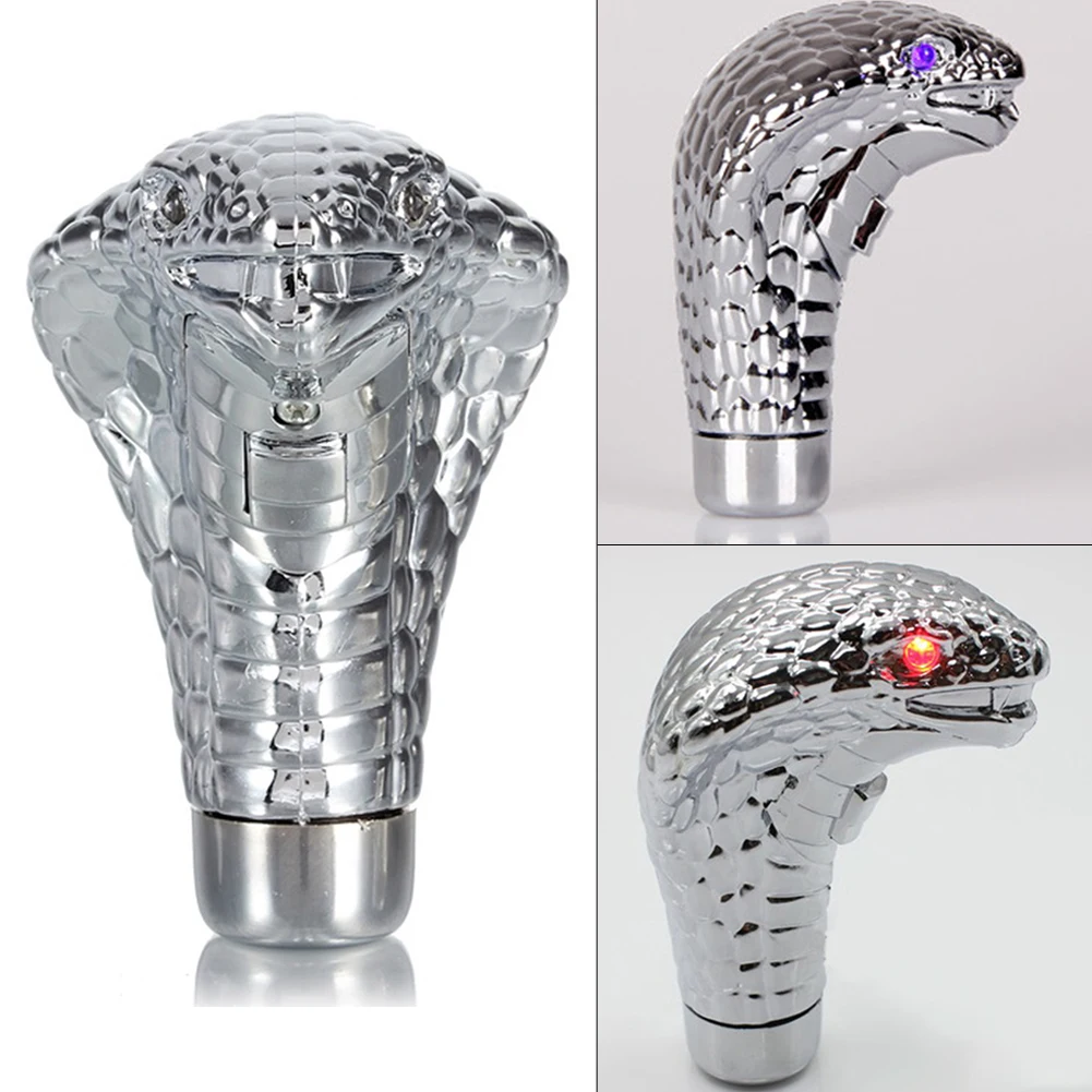 Универсальный крутой светодиодный аксессуары для глаз ручной Стайлинг змея Авто