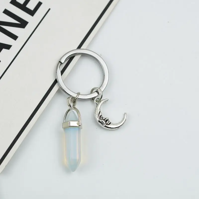 

Alloy Moon Sun Student Backpack Key Chains Fashion Valentine's Day Accessories Keyring Men's And Women's Gift Pendant Keychain