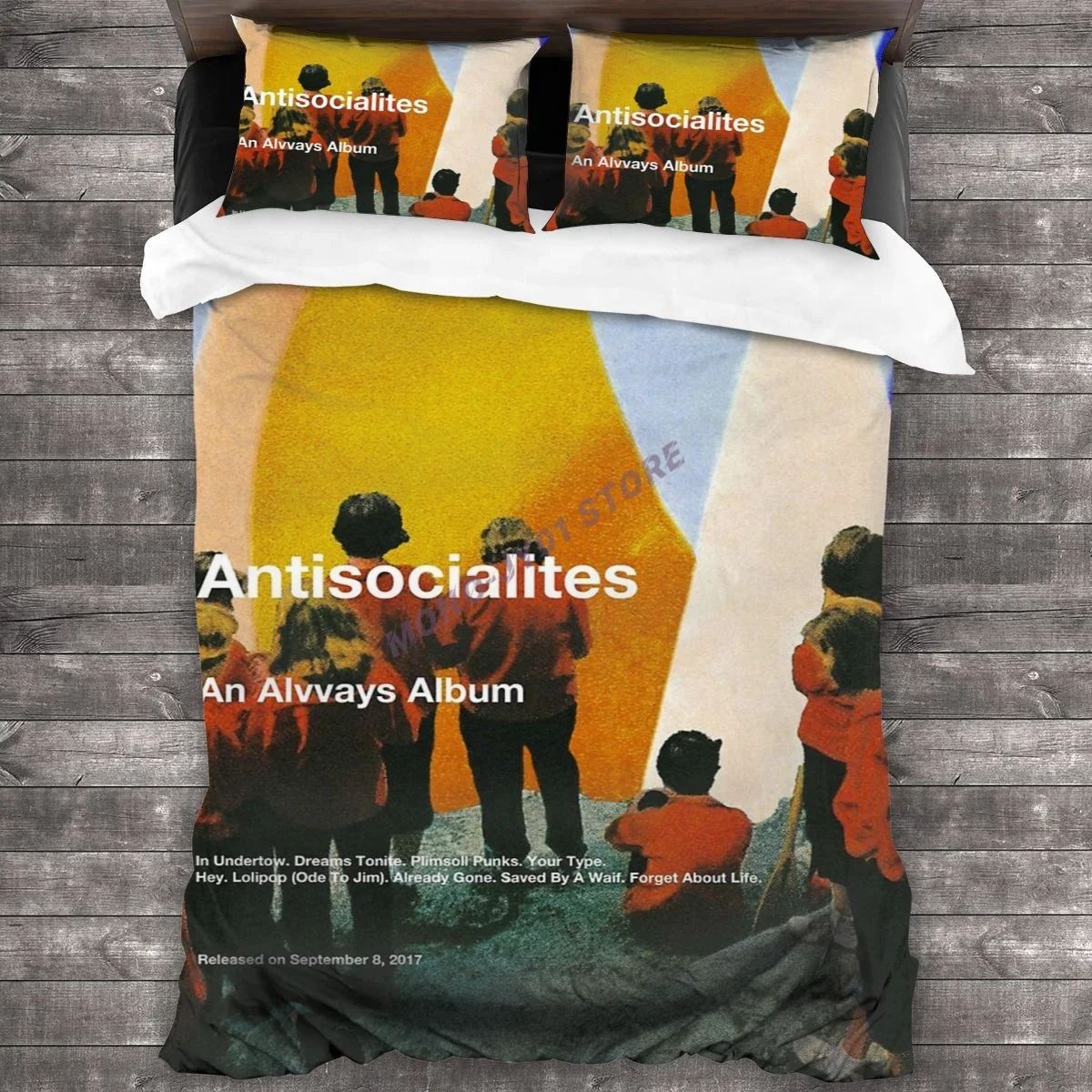 

Alvvays Antisocialites Album Cover Bedding Set Duvet Cover Pillowcases Comforter Bedding Sets Bedclothes