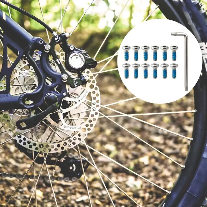 10/12 шт. Аксессуары для велосипеда MTB Moutian дорожный велосипед m5x10 мм дисковые