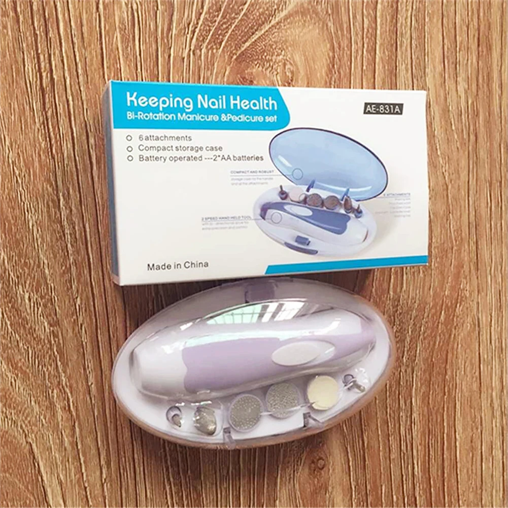 Набор для маникюра и педикюра портативная электрическая шлифовальная машинка