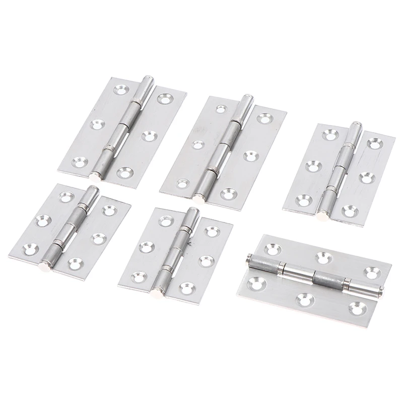 

2PCS 2"3" Stainless Steel Door Hinges Cabinet Door Silent Hydraulic Hinges Furniture Hardware