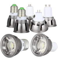 10pcslot led spotlight e27 gu10 bulbs 3w 5w 7w 220v cob lamps high power for home decoration ampoule
