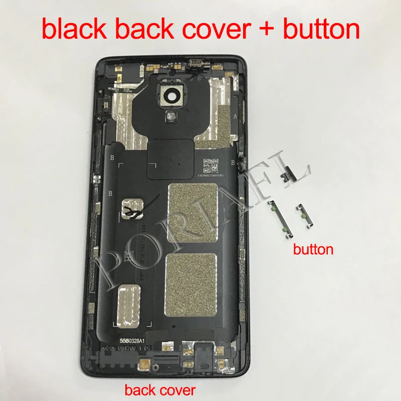 Крышка батарейного отсека для Oneplus 3 3t задняя крышка корпуса с логотипом +