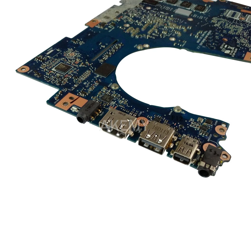 

Akemy UX303UA Motherboard For ASUS UX303UA UX303U UX303UB U303U Laptop Mainboard 100% Tested 4G RAM I5-6200U I7-6500U