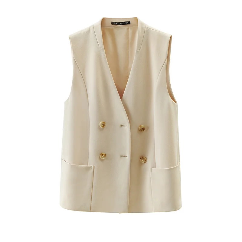 

Vests Women Korean Japan Style Harajuku 2021 New Fashion Sleeveless Waistcoat Jacket Coat Cropped Short Vest Outerwear Gilet