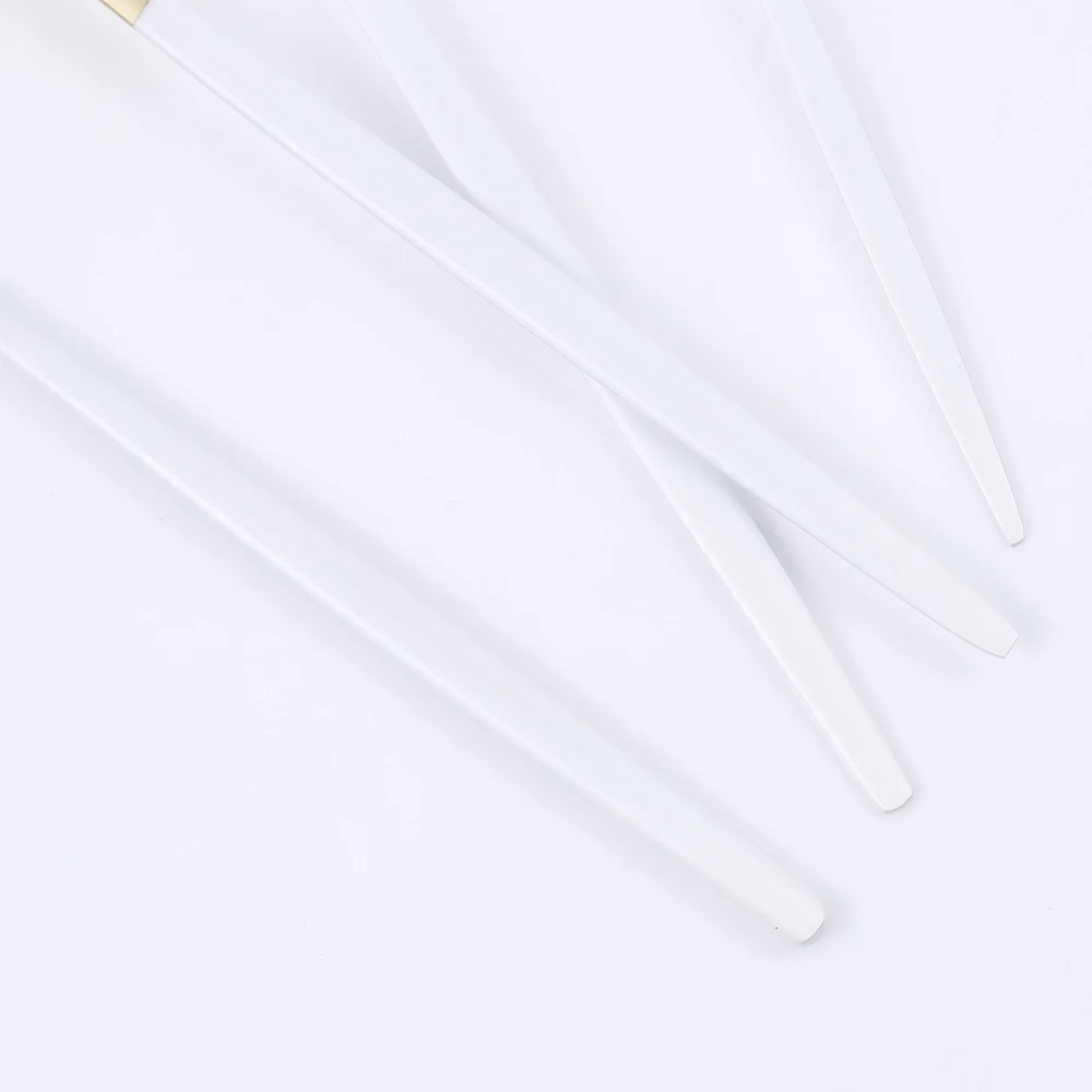 Набор столовых приборов из матового черного золота 30 шт. набор нержавеющей стали