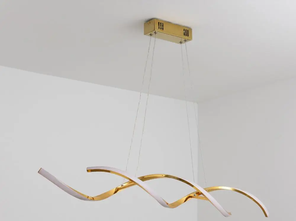 

Nordic lamp Modern led pendant lights for dining living room shop led hanging pendant lamp fixture Chrome/Gold Plated finished